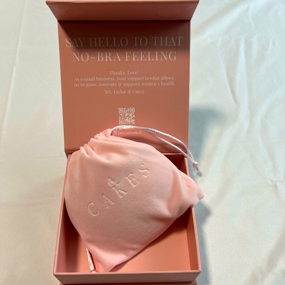 Cakes body breast/nipple covers. OG size. Honey color